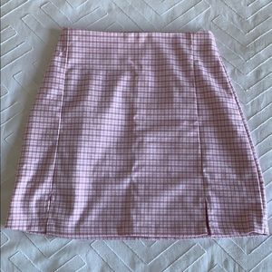Brandy Melville plaid skirt
